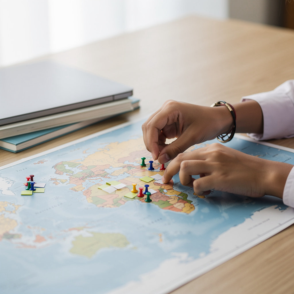 Dharma destination guides for Australia, USA, and Europe study abroad options